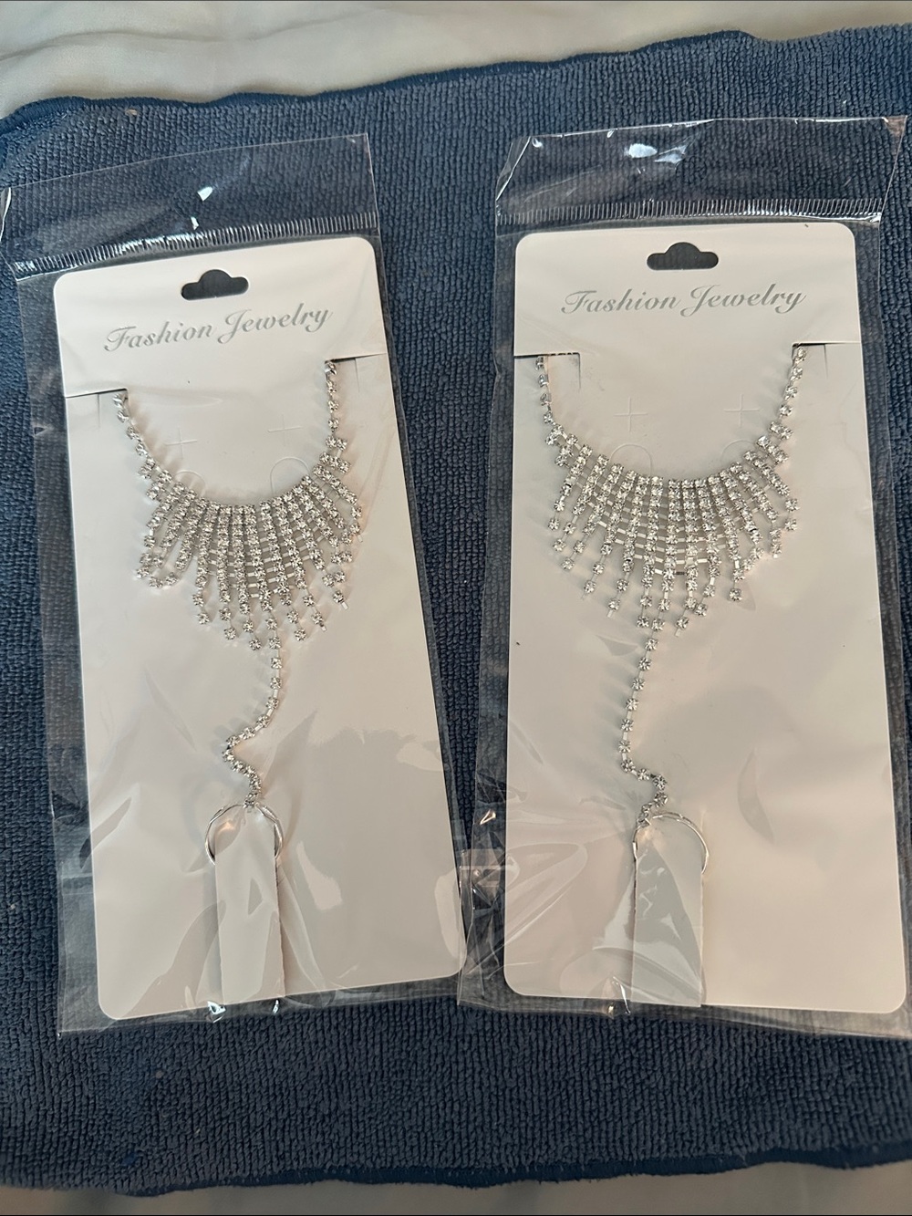 Rhinestone foot jewelry